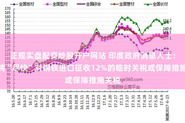 正规实盘配资炒股开户网站 印度政府消息人士：印度将“尽快”对钢铁进口征收12%的临时关税或保障措施关税
